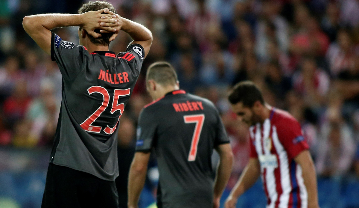 28.09.2016 0:1 Atlético Madrid (A): Gegen die Spanier war im Halbfinale der Vorsaison Schluss und auch im nächsten Aufeinandertreffen gab es eine Niederlage. Yannick Carrasco machte das einzige Tor des Abends.