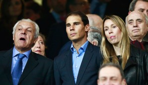 Vielleicht schaut Real-Edel-Fan Rafael Nadal gerade so, weil er nochmal an das Finale der Australian Open denkt!?