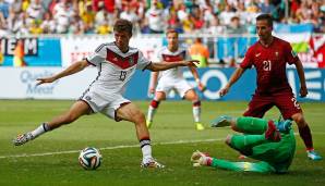 Platz 6: Thomas Müller - Nach der Partie gegen Liechtenstein steht Müller bei nun 109 Länderspielen. Seit 2010 spielt der Weltmeister von 2014 für Deutschland und erzielte bisher 42 Tore.
