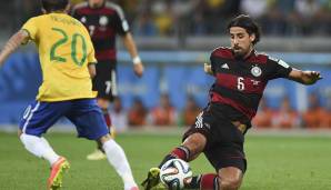 Das 7:1 des DFB-Teams gegen Brasilien schrieb Fußballgeschichte. Nun verrät Sami Khedira, was sich in der Halbzeit abspielte.