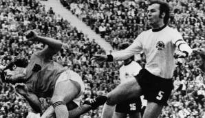 Platz 14: Franz Beckenbauer - 103 Länderspiele.