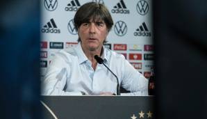 Vor dem Auftaktspiel der deutschen Nationalmannschaft bei der Europameisterschaft gegen Frankreich (Dienstag, 21 Uhr) stellen sich Bundestrainer Joachim Löw und Kapitän Manuel Neuer den Fragen der Journalisten.