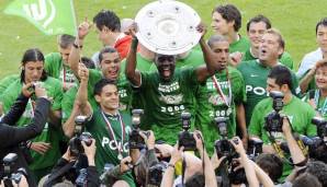 4. April 2009 - 1:5 gegen den VfL Wolfsburg (Bundesliga): Nur vier Tage vor der Barca-Demontage verabschiedete sich Bayern auch aus dem Meisterschaftsrennen. Am Ende reichte es nur für Platz vier, die Wölfe schnappten sich die Schale.