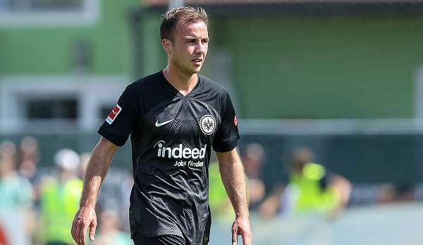 Mario Götze wird heute im DFB-Pokal sein erstes Pflichtspiel für Eintracht Frankfurt absolvieren.