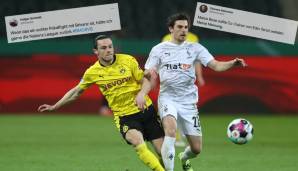 Borussia Dortmund hat sich im Pokal mit 1:0 gegen Borussia Mönchengladbach durchgesetzt. Richtig fesselnd war das Spiel aber nicht, daher wurden sogar Rufe nach der Nations League laut. So reagierte das Netz.