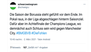 BVB, BMG, Borussia Dortmund, Borussia Mönchengladbach,