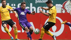 Erzgebirge Aue holte im Sachsenderby bei Dynamo Dresden einen Punkt