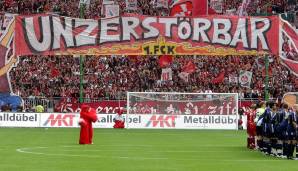 Das Motto der "Unzerstörbar"-Choreo der Fans des 1. FC Kaiserslautern von 2088 ist auch heute noch auf dem Betzenberg aktuell.