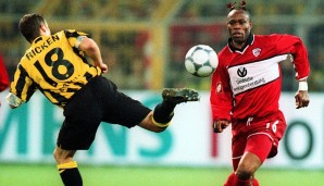 Taribo West (2001 bis 2002 beim FCK, Abwehrspieler, kam ablösefrei vom AC Mailand) - 12 Spiele, 0 Tore, 0 Assists
