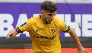 Ahmet Arslan führt aktuell die Torjägerliste von Dynamo Dresden mit sieben Treffern an. Trifft er auch heute gegen Waldhof Mannheim?