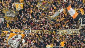 Die Fans von Dynamo Dresden sind heiß vor dem Duell in der 3. Liga gegen den FSV Zwickau.