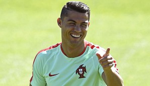 Auf Cristiano Ronaldos Schultern ruhen die Titel-Hoffnungen der Portugiesen