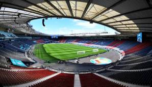 Der Hampden Park ist bereit für das erste Spiel der EM 2021 auf schottischem Boden.