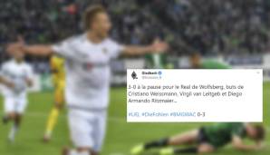Oder handelte es sich schlichtweg um eine Verschwörung gegen die Borussia und der WAC ist eigentlich Real de Wolfsberg mit Cristiano Weissmann, Virgil van Leitgeb und Diego Armando Ritzmaier. Der französische Twitter-Account von BMG ermittelt...