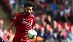 Platz 6: Mohamed Salah (26/FC Liverpool) - 188 Punkte