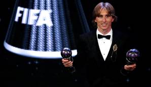 Platz 1: Luka Modric (33/Real Madrid) - 753 Punkte
