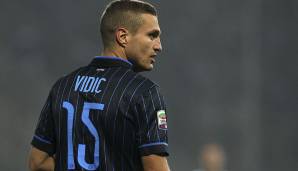 Platz 12: Nemanja Vidic (Manchester United, Inter Mailand) – 67,92 Prozent gewonnene Zweikämpfe