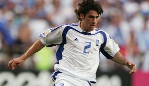 Abwehr - GEORGIOS SEITARIDIS (Panathinaikos Athen). Spielte nach der EM für den FC Porto, Dynamo Moskau und Atletico Madrid.