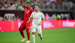 Spötter behaupteten, dass Willian im Sommer wohl die "Eden-Hazard-Diät" gemacht habe. Der Belgier fiel einst bei seinem Debüt für Real Madrid im Sommer 2019 ebenfalls durch ein Sommer-Bäuchlein auf.