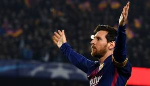 Platz 2: Lionel Messi (FC Barcelona) - 34 Dreierpacks