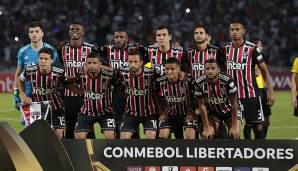 PLATZ 13 – FC Sao Paulo: Transferplus von 136,95 Millionen Euro.