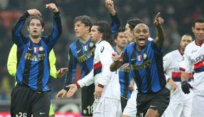 Platz 15: 12 Torvorlagen 2009/10 - Maicon (11) und Christian Chivu (1) für Inter Mailand.