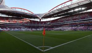 Platz 6: SL Benfica mit 272 Millionen Euro (Stadion gänzlich in Vereinsbesitz übergegangen).