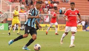 PLATZ 3 - Diego Rosa (2021 von Gremio Porto Alegre zu Manchester City): 23,5 Millionen Euro (11 Millionen Euro + Bonuszahlungen).