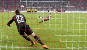 28. April 2015: Jaja, die Bayern und Elfmeterschießen. Nicht immer eine glückliche Angelegenheit. Nächstes Beispiel: Das Pokal-Halbfinale 2015 gegen Borussia Dortmund, das zu einer legendären Rutschpartie wurde.