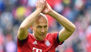 Arjen Robben verabschiedete sich im Sommer 2019 vom FC Bayern.