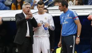 PLATZ 3: Carlo Ancelotti - 1,29 Milliarden Euro für 81 Spieler - teuerster Transfer: Garetz Bale für 101 Mio. Euro von Tottenham zu Real Madrid (2013).