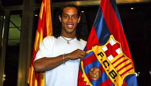 RONALDINHO von PSG zum FC Barcelona (2003): Im Nachhinein einer der schillerndsten Transfers, an dem Zahavi federführend beteiligt war. Später soll er Ronaldinho auch bei Chelsea vorgeschlagen haben.