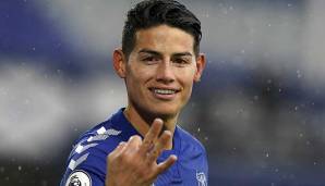 James Rodriguez zur Saison 2020/21 | abgebender Verein: Real Madrid | aufnehmender Verein: FC Everton