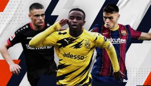 Youssoufa Moukoko könnte am Samstag gegen Hertha (20.30 Uhr live auf DAZN) sein Bundesliga-Debüt für den BVB feiern und damit zum jüngsten eingesetzten Spieler der Liga werden. Aus diesem Anlass präsentieren wir Euch die Top 11 der Spieler unter 18.