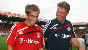 ABWEHR - PHILIPP LAHM: Von 2009 bis 2011 unter Louis van Gaal beim FC Bayern München.