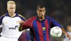 RIVALDO: Von 1997 bis 2000 unter Louis van Gaal beim FC Barcelona.