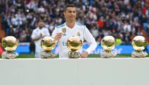 Platz 1 | Cristiano Ronaldo | Ablösesumme: 117 Millionen Euro | Damaliges Alter: 33 | Von Real Madrid zu Juventus Turin | Jahr: 2018
