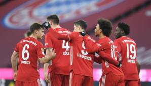 Platz 19 - FC BAYERN MÜNCHEN (Bundesliga): 10 Punkte, Torverhältnis von 12:8