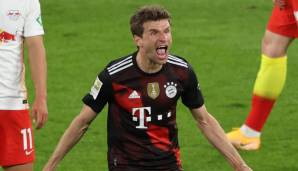 Platz 16: THOMAS MÜLLER (FC Bayern/+1 Platz) - 13 Torbeteiligungen sind Müller 2021 schon in der Bundesliga gelungen, der 31-Jährige befindet sich weiterhin in bester Verfassung und ist bei Bayern kaum wegzudenken.