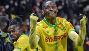Acht Tore in 21 Einsätzen für Nantes in der Ligue 1: Randal Kolo Muani.