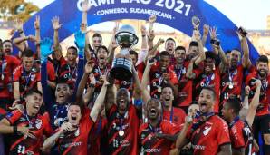 Athletico-PR holte im Jahr 2021 die Copa Sudamericana und sicherte sich auch deshalb Platz 10.