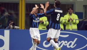 Platz 20 (90 gemeinsame Spiele) - Esteban Cambiasso: Während Ibrahomovics Gastspiel bei Inter Mailand von 2006 bis 2009 traf er auf den argentinischen Mittelfeldspieler. In den 90 Spielen mit den beiden auf dem Platz holte Inter im Schnitt 2,27 Punkte.