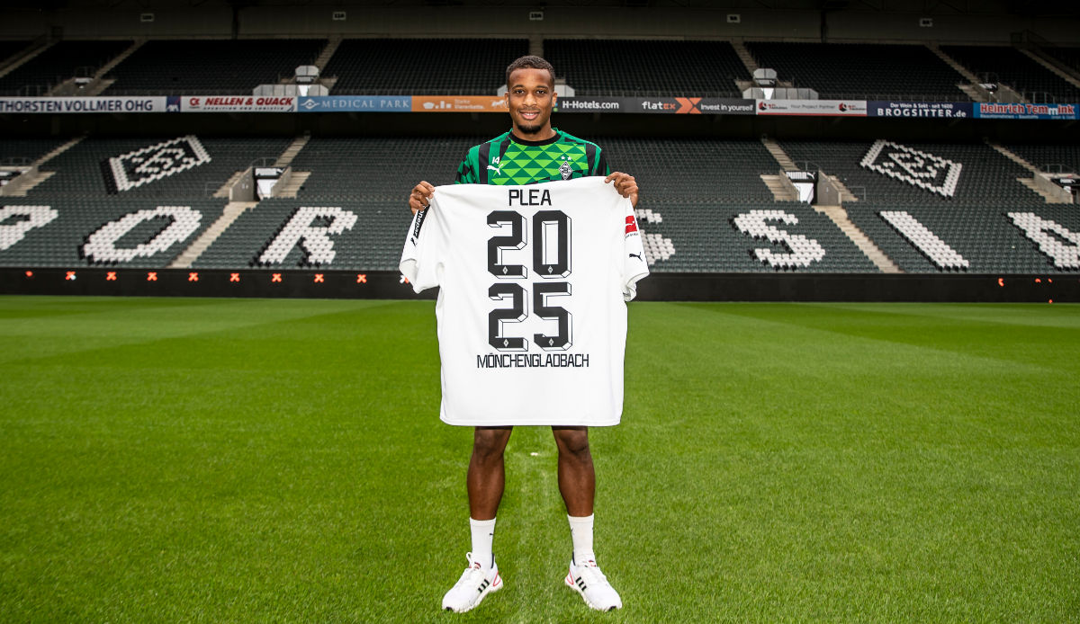 ALASSANE PLEA: Der 29-Jährigen hat seinen Vertrag beim Fußball-Bundesligisten Borussia Mönchengladbach trotz Angeboten aus der französischen Heimat bis 2025 verlängert. Plea erzielte für die Fohlen bislang 47 Tore in 143 Pflichtspielen.