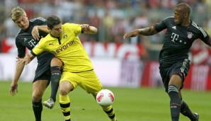 Lewandowski erzielte zwar im dritten Spiel in Folge einen Treffer gegen die Münchner, doch der kam letztlich zu spät. Dortmund verschlief die Anfangsphase und lag nach elf Minuten bereits 0:2 zurück.