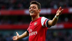 Platz 2: Mesut Özil (FC Arsenal): 33 Tore in 184 Spielen