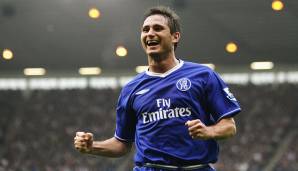 PLATZ 6: Frank Lampard (FC Chelsea, West Ham United, Manchester City) - 177 Tore.