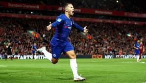 Platz 7: Eden Hazard (FC Chelsea) - 85 Tore