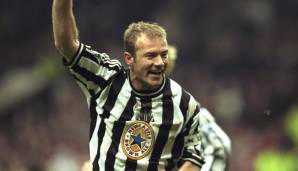 Platz 1 – ALAN SHEARER | wechselte 1996 für 18 Millionen Euro von den Blackburn Rovers zu Newcastle United | heutige Transfersumme: 264,67 Millionen Euro