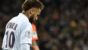 Neymar muss sich nach dem Sieg in Montpellier Kritik gefallen lassen.