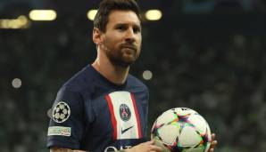 Lionel Messi spielt seit 2021 für Paris Saint-Germain.